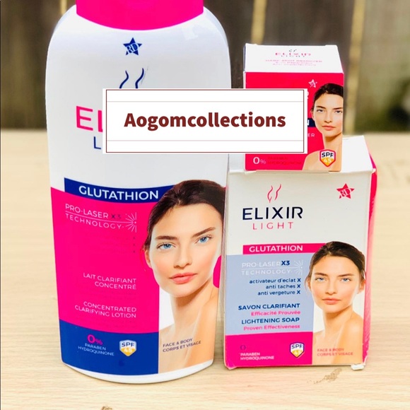 Skincare 2in 1 Elixir Light Glutathione Concentrated Clarifying Super